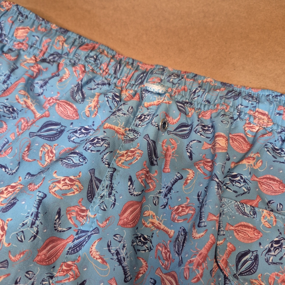 Peter Millar Multicolor Patterned Swim Trunks 266… - image 8